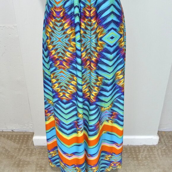NEW DIRECTIONS SIZE SMALL PETITE MAXI SUNDRESS - Picture 4 of 11